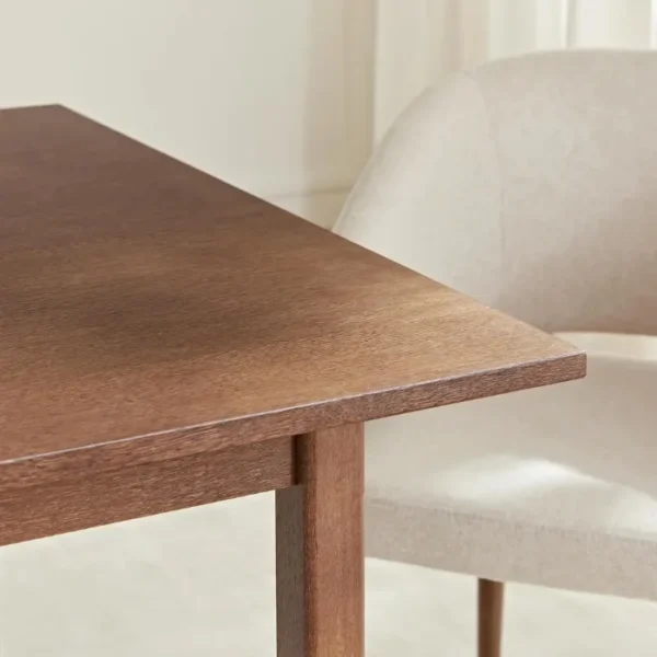 Linear Dining Table Dark Brown Details 9 Linear-Dining-Table-Dark-Brown-Details.webp