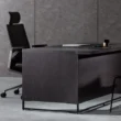 Obsidian Executive Desk made with Premium engineered wood with fine finish