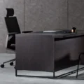 Obsidian Executive Desk made with Premium engineered wood with fine finish