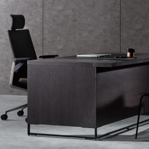 Obsidian Executive Desk Details 4 Obsidian Executive Desk made with Premium engineered wood with fine finish