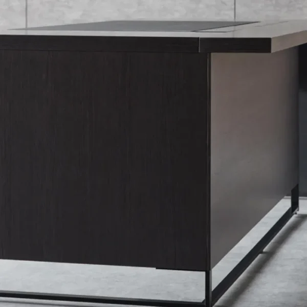 Obsidian Executive Desk Details 5 Obsidian Executive Desk made with Premium engineered wood with fine finish