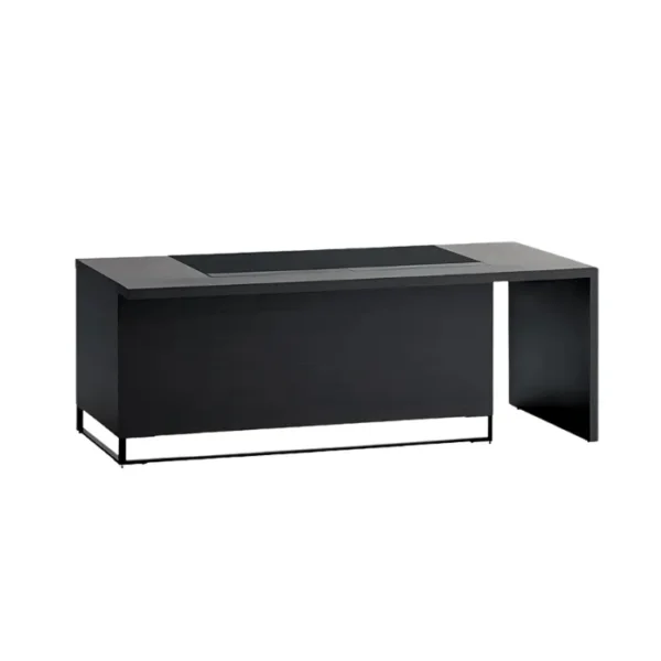Obsidian Executive Desk Details Obsidian Executive Desk made with Premium engineered wood with fine finish