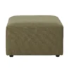 Olive Grove Footstool Green Details