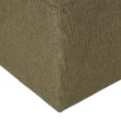 Olive Grove Footstool Green Details