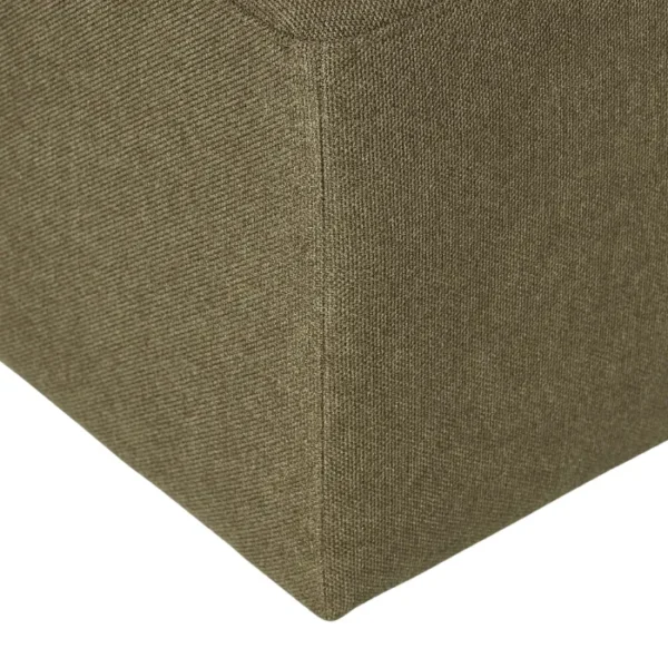 Olive Grove Footstool Green Details 5 Olive Grove Footstool Green Details