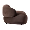 Serena Lounge Chair Dark Brown Details
