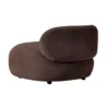 Serena Lounge Chair Dark Brown Details