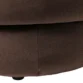 Serena Lounge Chair Dark Brown Details