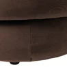 Serena Lounge Chair Dark Brown Details