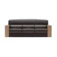 Velora Classic Sofa 3 seater With Premium Lether and wooden armrest
