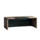 angled view of executive desk