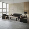 Velora Classic Sofa set With Premium Lether and wooden armrest