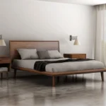 Aurora Solid Wood Bed