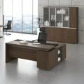 executive desk in a modern office.