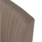 close view of dining chair showing premium upholstery