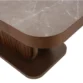 marble top round edge close view