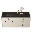 dresser upper front view in white background