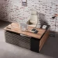 Upper view of executive desk ina modern office.
