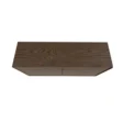 Oslo Dresser – top view of brown wooden dresser highlighting the smooth surface and natural wood grain texture.