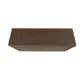 Oslo Dresser – top view of brown wooden dresser highlighting the smooth surface and natural wood grain texture.