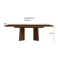 Dining table dimensions