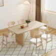 extendable dining set - table with matching chairs