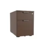 Apex Drawer in modern wooden office drawer unit with two lockable drawers and sleek metal handles.