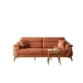 front view of 3 seater sofa in white background