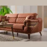 Ardora Living Room Set - Brick (3 seater) (3)
