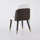 rear view of upholstered dining chair