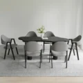 dining set in grey