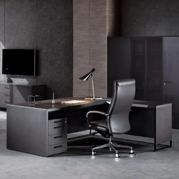 Obsidian-Executive-Desk-Details-3-600x600 (1) obsadian executive desk in modern office with matching chair.