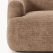 Oro cloud Sectional sofa - 4 seater (Light Brown) (5)