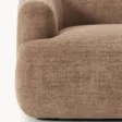 Oro cloud Sectional sofa - 4 seater (Light Brown) (5)