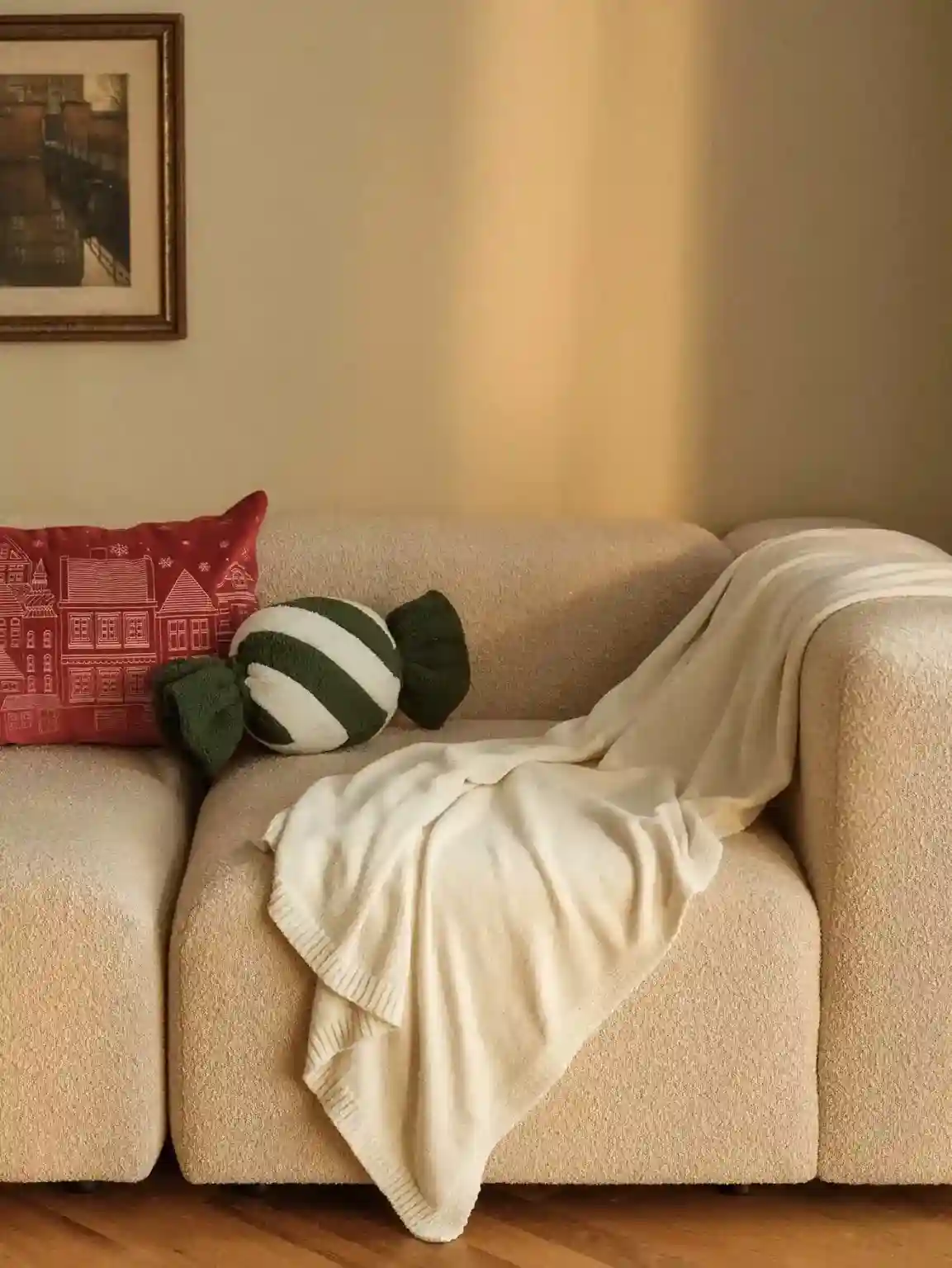 Minimalist sofa for modern interiors