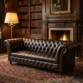Conte Office Sofa 3 seater sofa with background