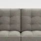 close view of grey upholstery of sofa