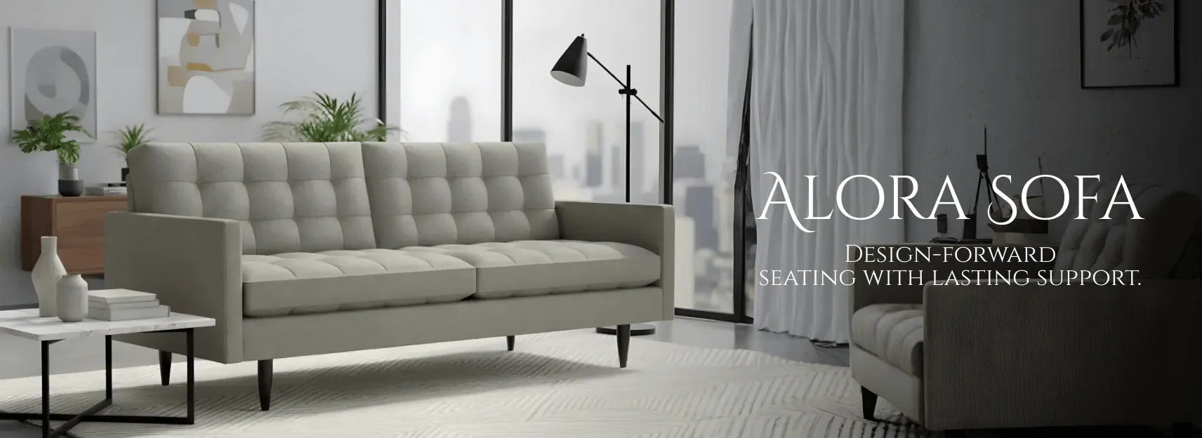 alora sofa banner image