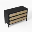 upper angled view of cane dresser