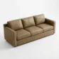 upper angled view of 3 seater