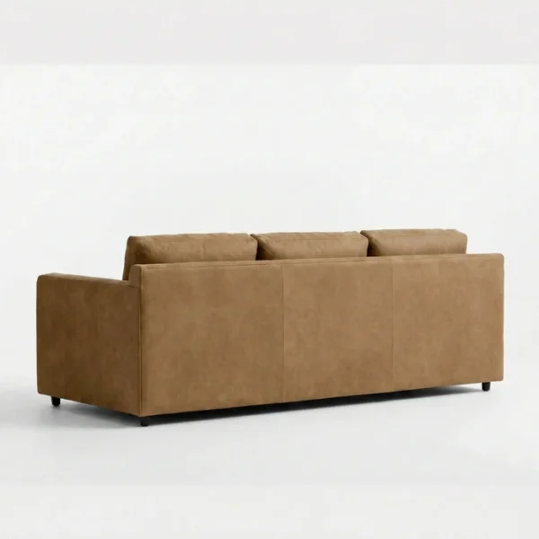 Carmel Sofa - Light Brown (5) reaer view of sofa