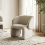 Cloud Curve Boucle Armchair