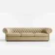 Opal Chester Sofa - Beige