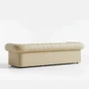 angled back view of 3 seater sofa