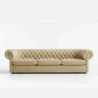 Opal Chester Sofa - Beige