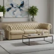 opal chester sofa in a modern livingroom