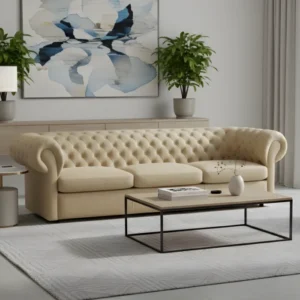 opal chester sofa in a modern livingroom