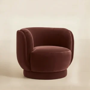 UmberHush Armchair in studio background