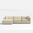 front view of modular sofa
