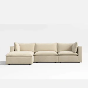 front view of modular sofa